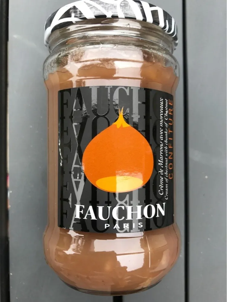 Confiture De Crème De Marrons Avec Morceaux