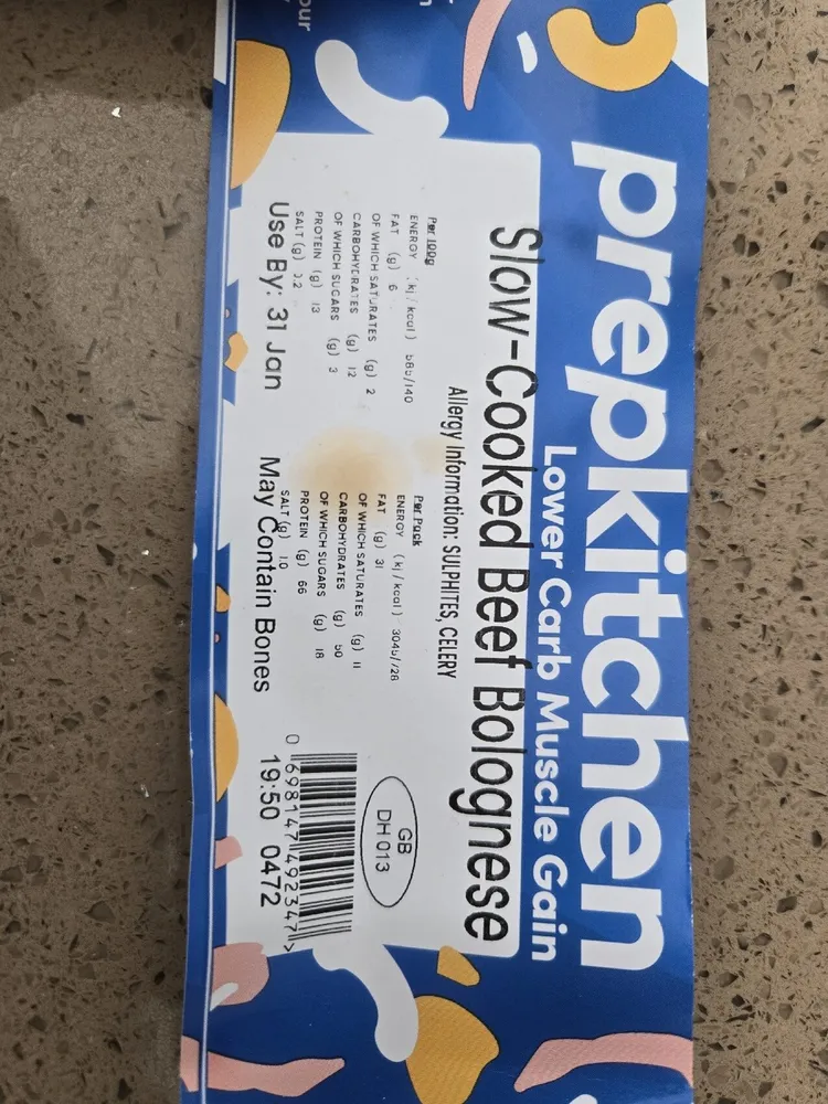 Slow Cookee Beef Bolognaise (Lower Carb Muscle Gain)