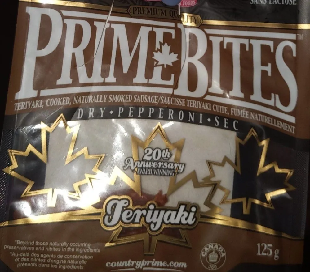 Prime Bites Dry Pepperoni
