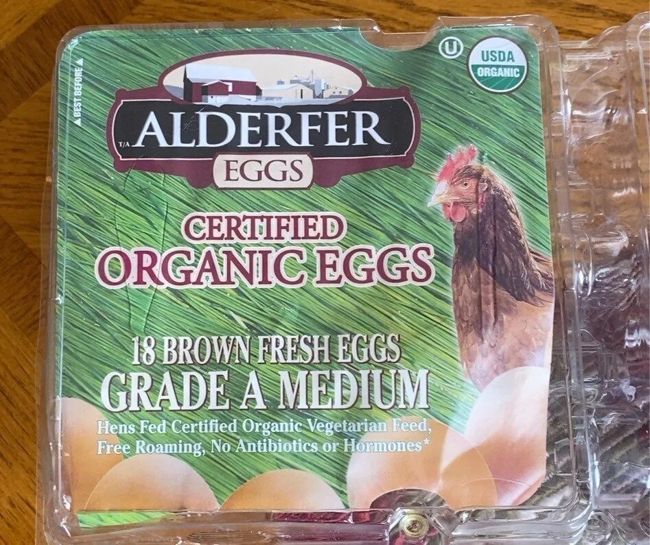 Certified Organic Eggs