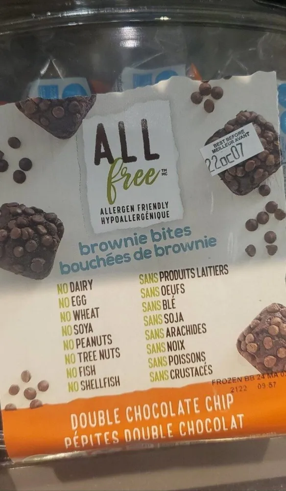 All free brownie bites