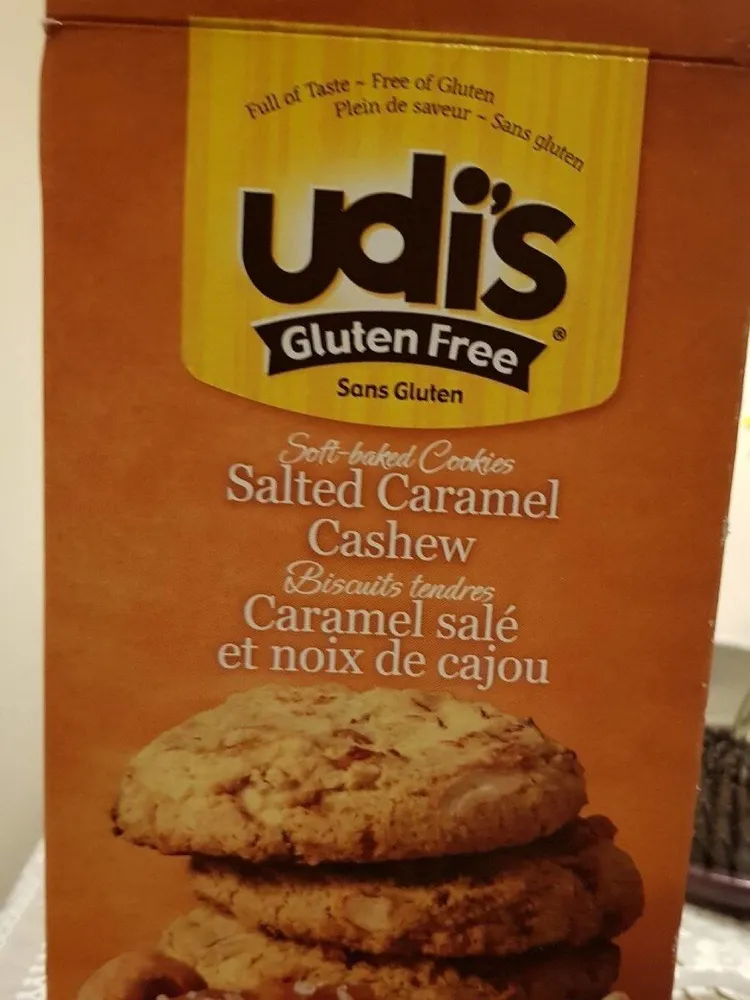 Biscuit caramel salé  et noix de cajou
