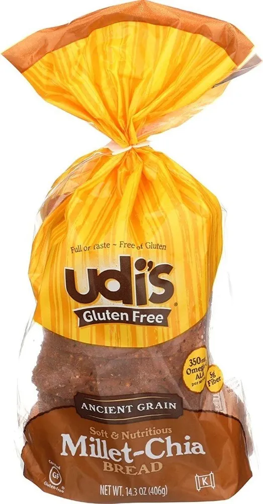 Glutenfree milletchia bread