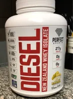 Diesel Whey Isolate Banana Protein Powder