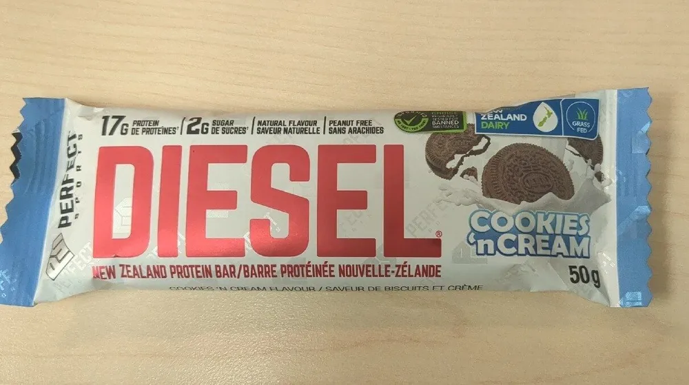 Diesel Cookies 'n Cream Protein Bar