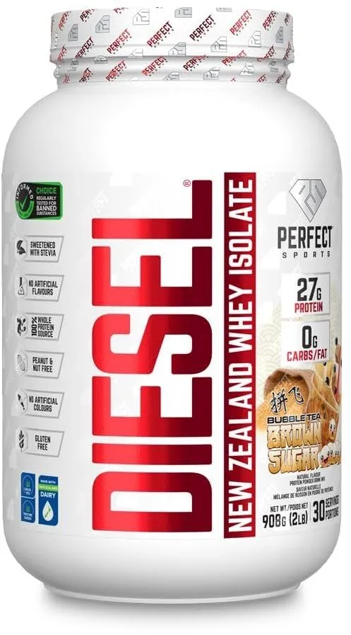 Brown Sugar Bubble Tea Protein Powder