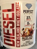 Diesel Mocha Latte Cappucinno New Zealand Whey Isolate