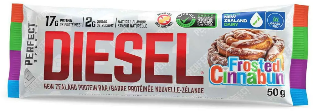 Diesel Protein Bar Frosted Cinnabon