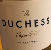 The duchess virgin G&T