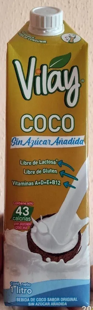 Coco sabor Original sin Azúcar Añadida