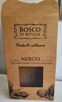 Nueces con chocolate y dulce de leche