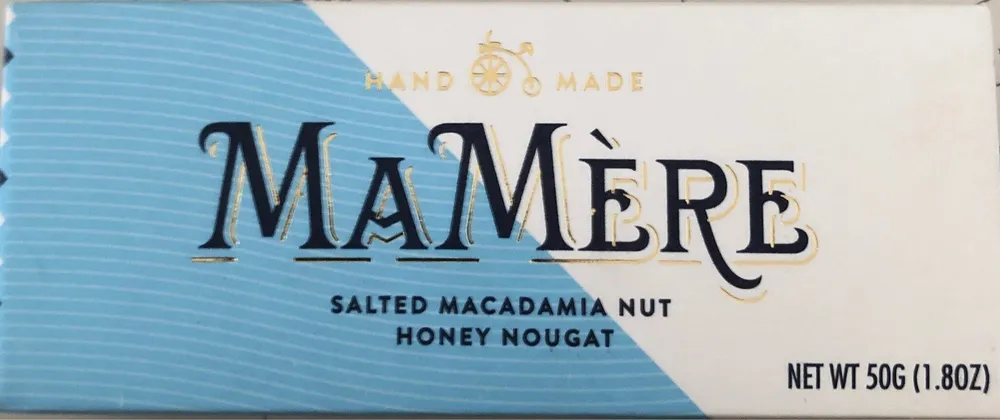 Salted Macadamia Nut Honey Nougat