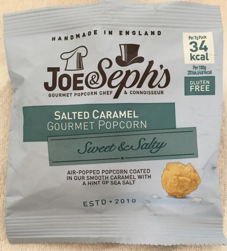Salted caramel Gourmet popcorn