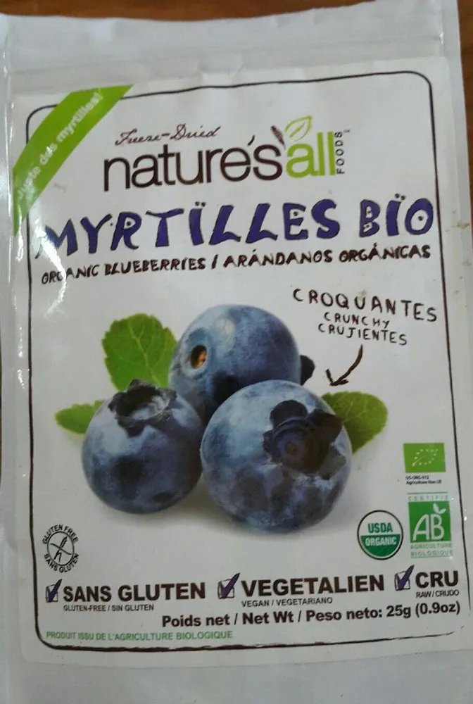 Myrtille bio