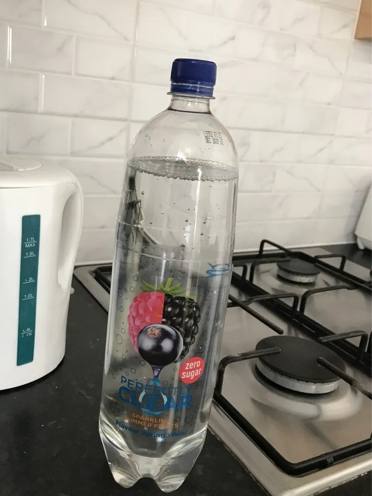 Perfectly Clear Sparkling Natural Spring Water Summer Fruits