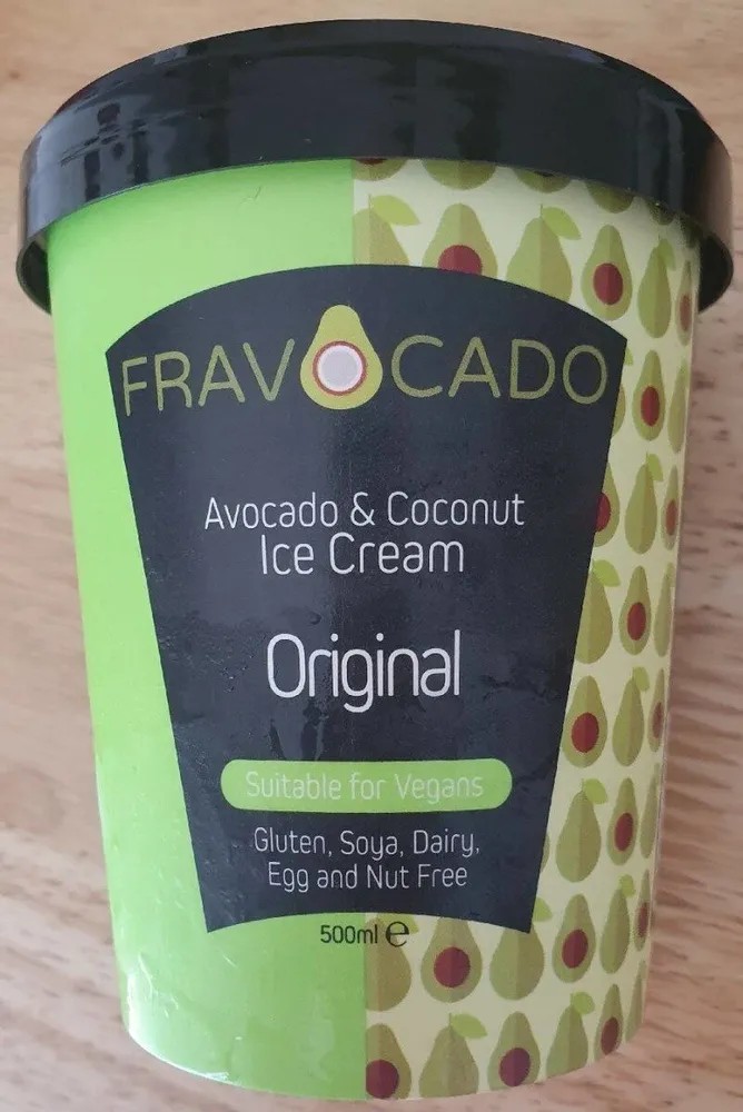 Avocado&Coconut Ice cream