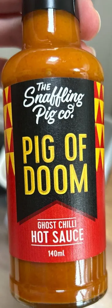 Pig Of Doom Ghost Chilli Hot Sauce