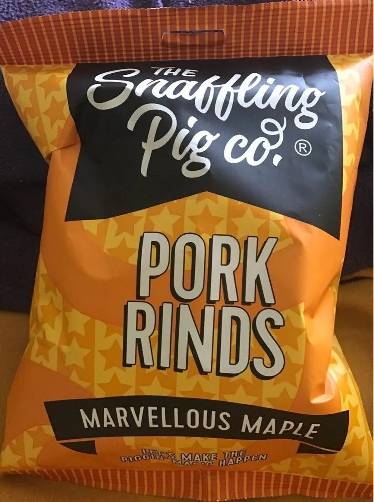 Marvellous Maple Pork Rinds