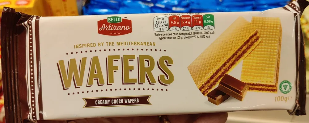 Artizano Wafers Creamy Choco