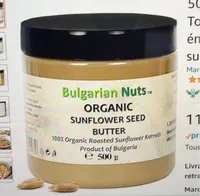 organic sunflower seed butter