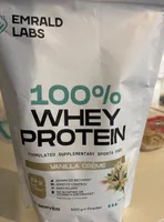 100% Whey Protein Vanilla Crème
