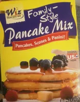 Pancake mix family style