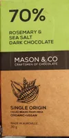 Rosemary & Sea salt dark chocolate