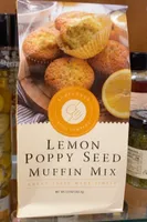 Lemon poppy seed muffin mix