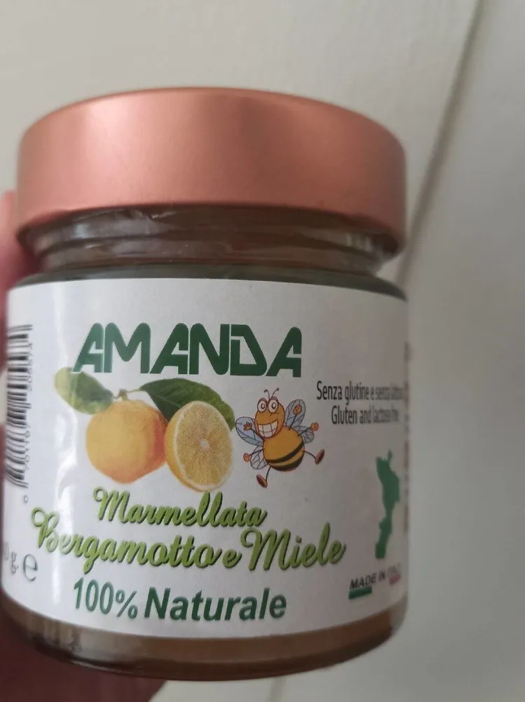 Marmellata bergamotto e miele