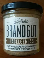 Haselgenuss Knusprige Creme aus gebrannten Haselnüssen (mit Meersalz)