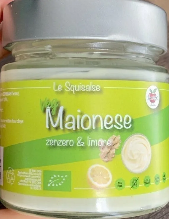 Maionese zenzero e limone