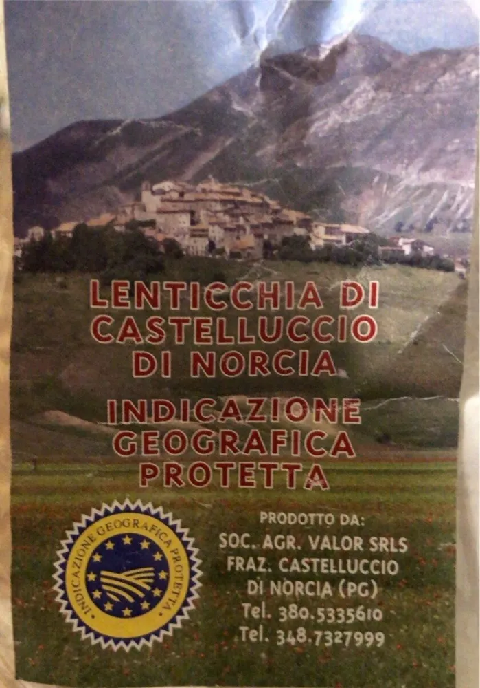 Lenticchie di castelluccio di norcia