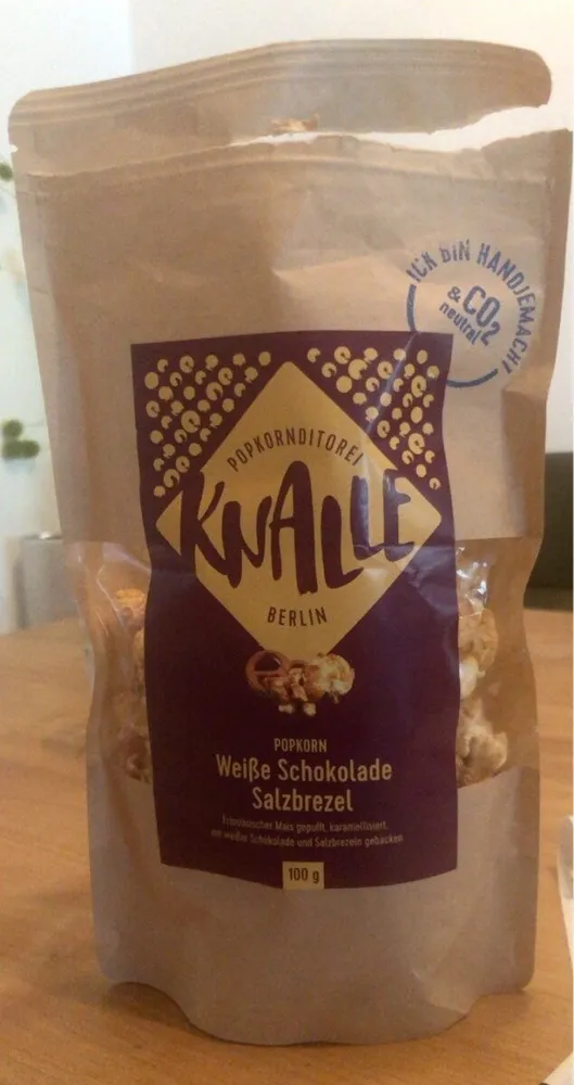 Weisse schokolade Salzbrezel