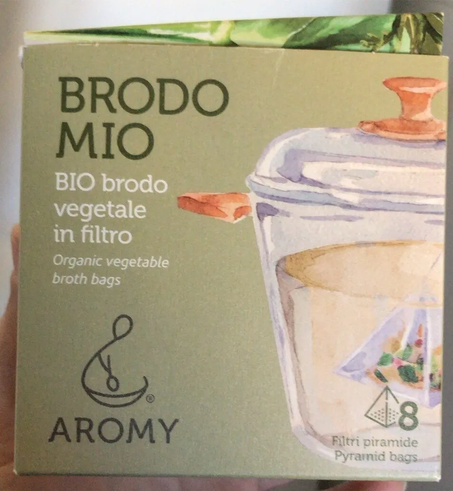 Brodo mio bio brodo vegetale in filtro