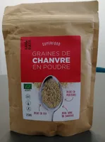 Graines de chanvre en poudre