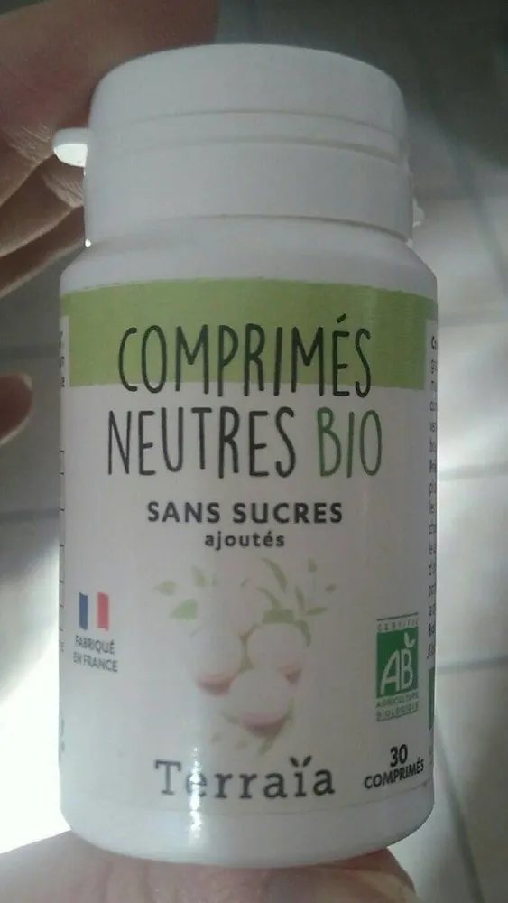 Comprimés neutres