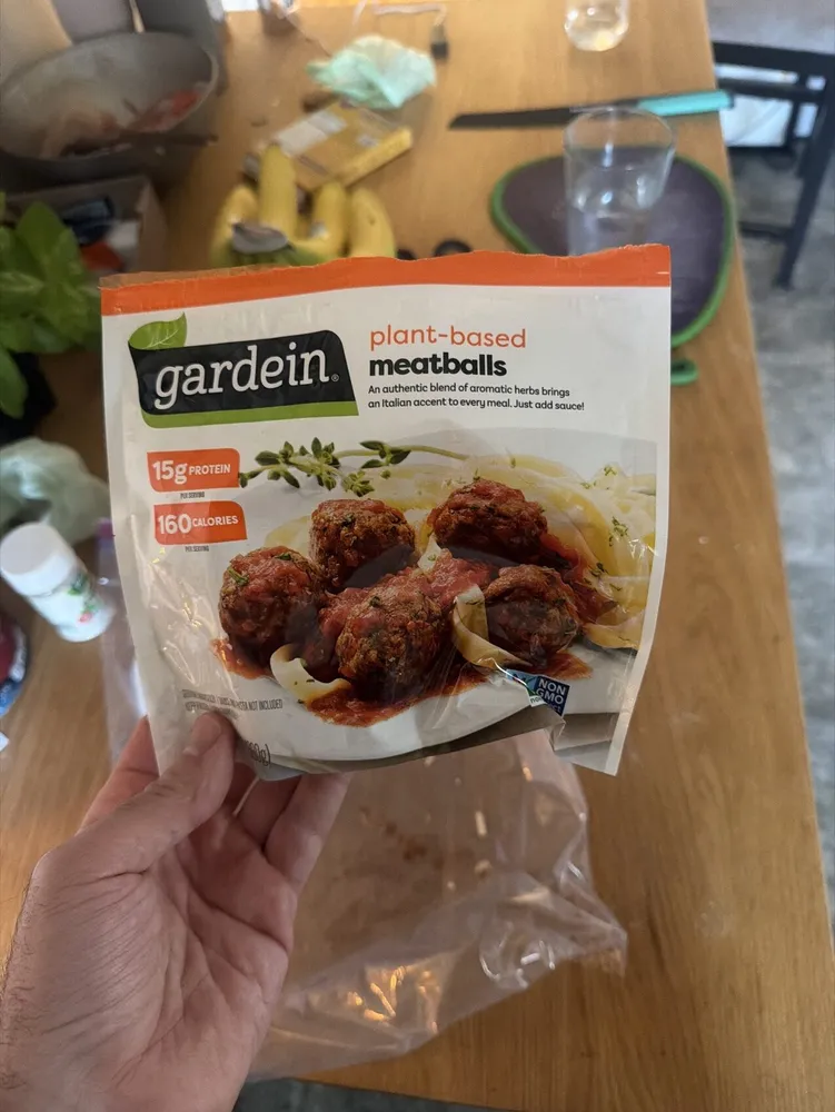 Gardein meatballs