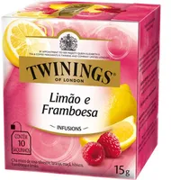 Chá Limão E Framboesa Twinings Infusions Caixa 15g 10 Unidades