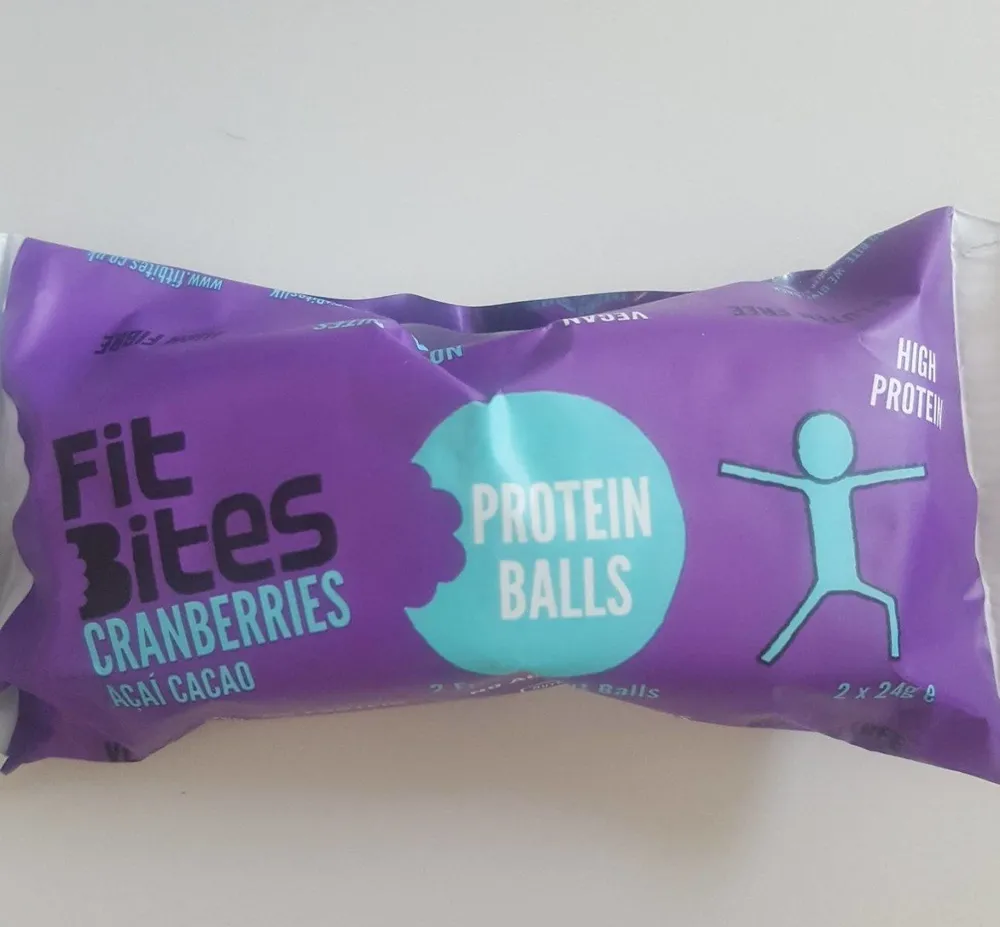 Protein balls cranberries