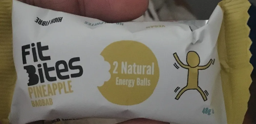Fitbites Baobab pinapple 48g