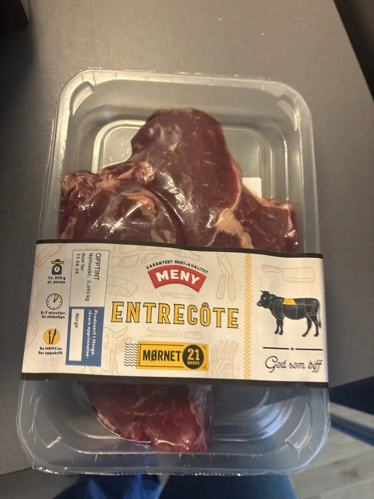 Entrecote - Mørnet 21 dager