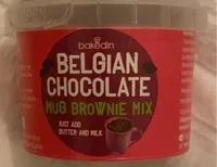 Belgian chocolate mug brownie mix