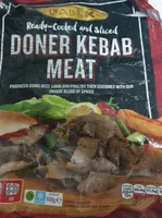 Doner kebab meat