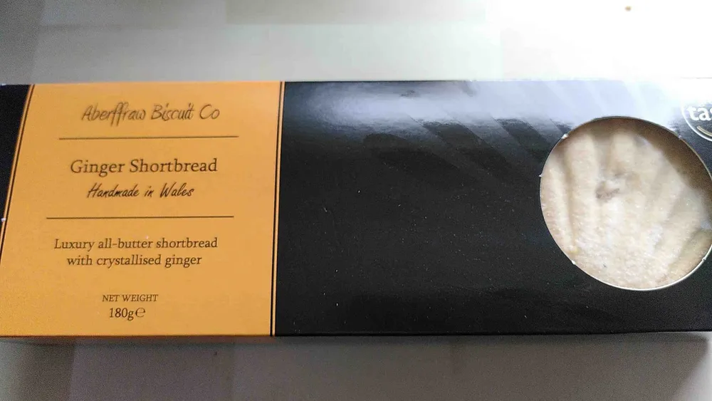 Ginger Shortbread