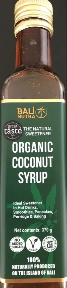 Coconut syrup