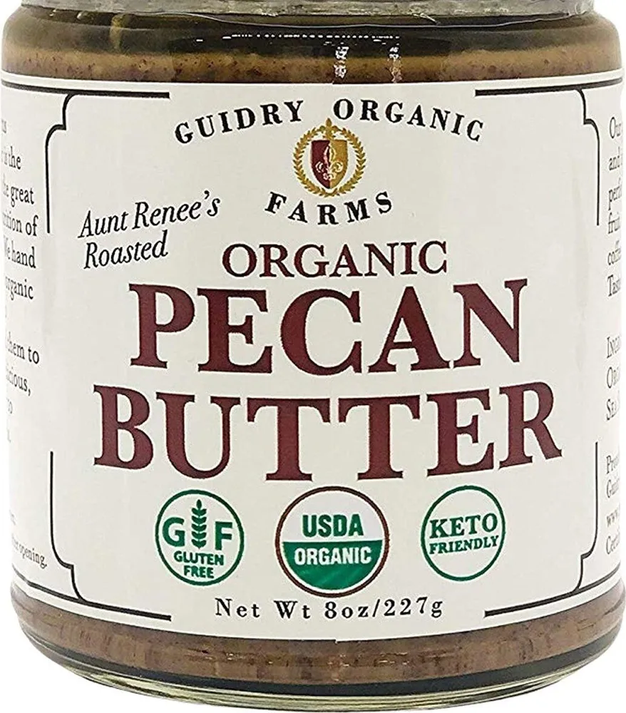 Guidry Organic Farms Organice Pecan Butter