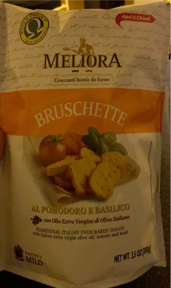 Bruschette al pomodoro e basilico