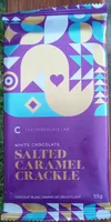 Salted Caramel Crackle White Chocolate