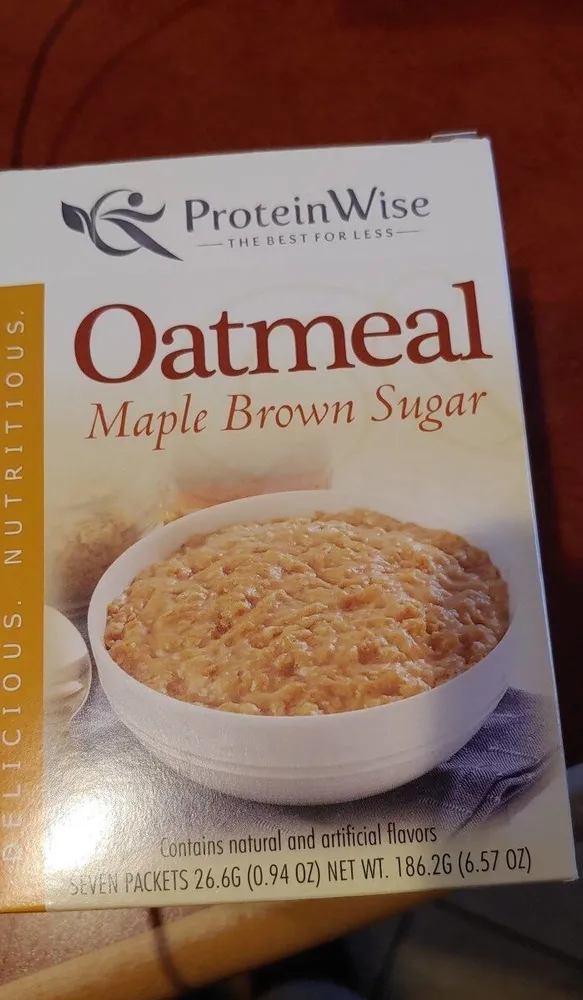 Maple Brown Sugar Oatmeal