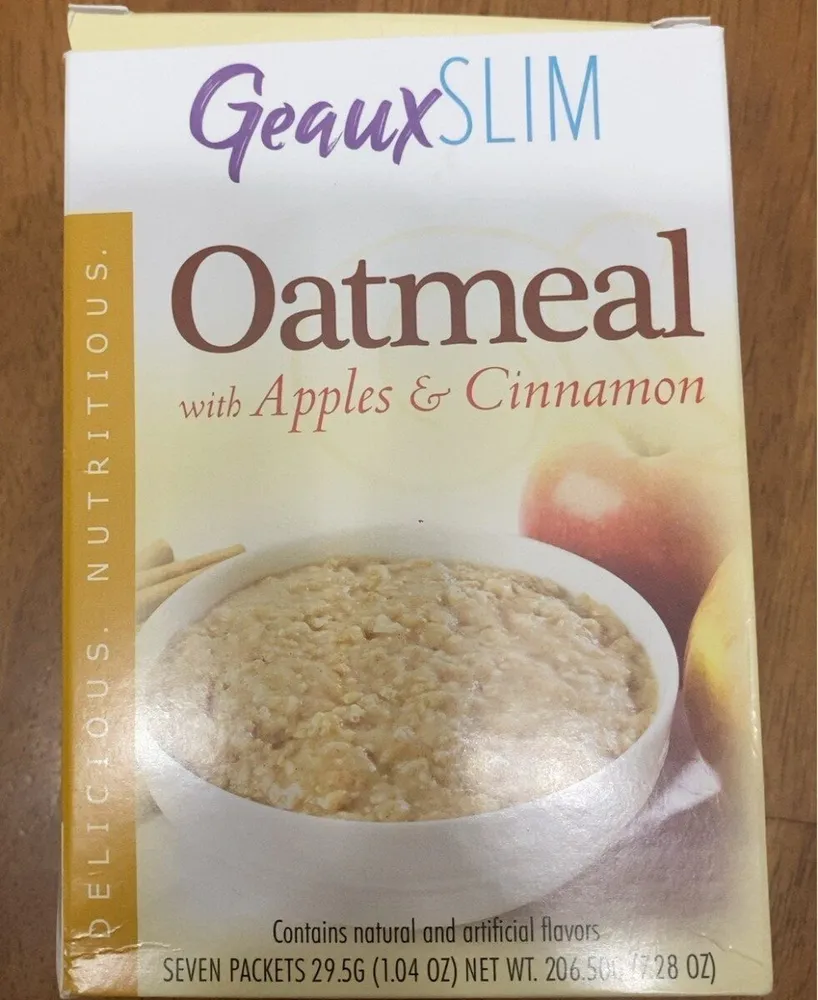 Apples & Cinnamon Oatmeal